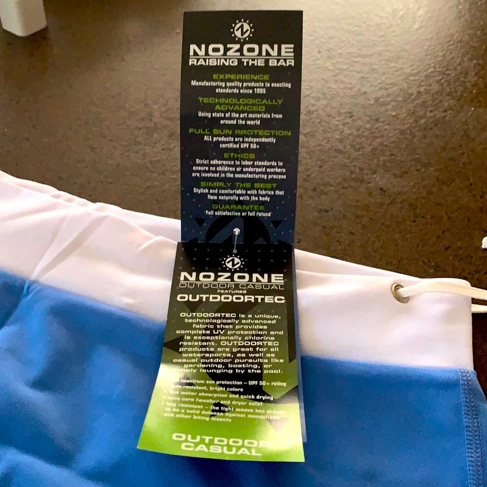 NOZONE Sun Protective Wear Outdoor Active Wear XL